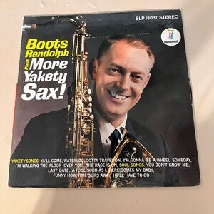 💙 Boots Randolph Plays More Yakety Sax Vinyl Album